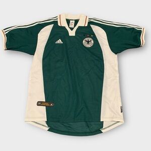 Vintage 2000 Germany Adidas Soccer Jersey